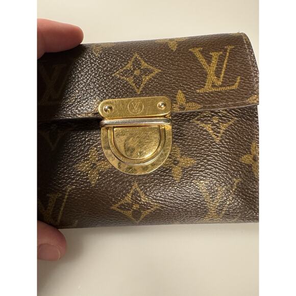 Louis Vuitton Portefeuille Koala Monogram Folding Compact Wallet Vintage Propane - Picture 13 of 16